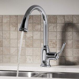 Kohler Sterling 24272 Ludington 1.5 GPM Single Hole Pull Down Kitchen Faucet NEW